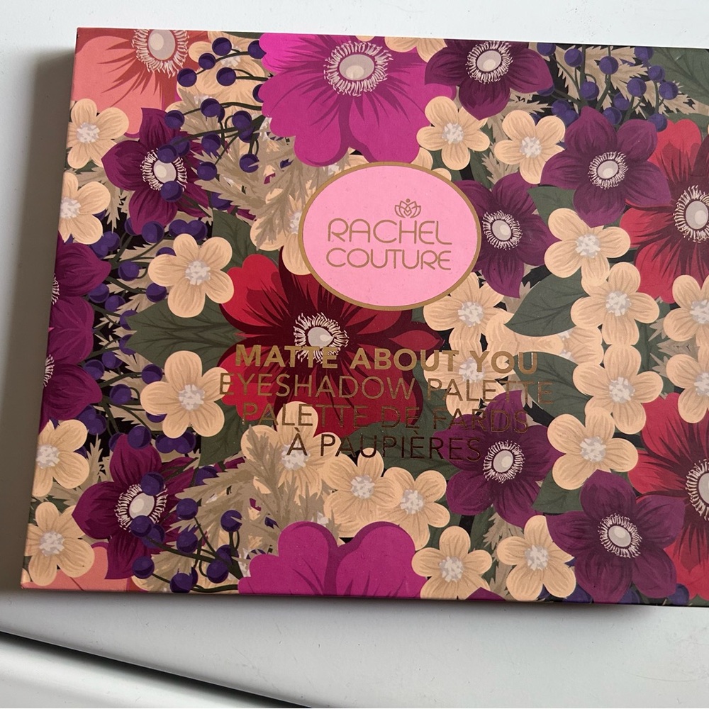Floral Fantasy Eyeshadow Palette Purple and Pink